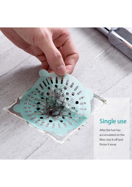 1 Adet Tarzı 1 Adet Tek Kullanımlık Banyo Mutfak Zemin Süzgeci Kağıt Filtre Atık Lavabo Süzgeci Non-Dokuma Kumaş Temizlik Kağıdı (Yurt Dışından) fırsatları