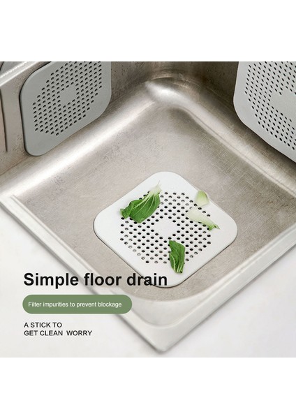 Beyaz Bir Stil 1 Parça Mutfak Lavabo Süzgeç Ekranı Banyo Zemin Tahliye Saç Tutucu Silikon Banyo Zemin Mutfak Lavabo Kapağı Yeni Lavabo Süzgeci (Yurt Dışından) fiyatları