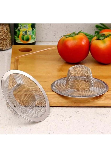 5cm Tarzı Mutfak Lavabo Filtre Süzgeç Akıtma Kafesi Banyo Küveti Duşakabin Saç Tutucu Temizleyici (Yurt Dışından) indirimleri