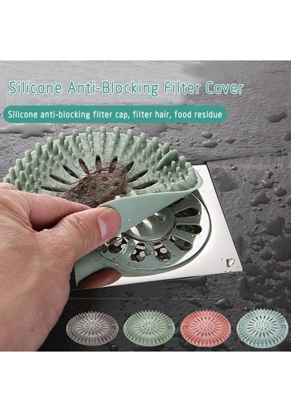 No.1 Tarzı 1 Adet Küvet Malzemeleri Süzgeçi Taşınabilir Silikon Lavabo Filtresi Saç Tutucu Mutfak Aksesuarları Banyo Duş Tahliye Kapakları (Yurt Dışından) fırsatları