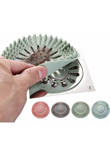 Gri Stil Banyo Duş Tabanı Tıkanmayı Önleyen Saç Tutucu Lavabo Tıkaç Kapağı Yıkama Lavabo Filtre Saç Tutucu (Yurt Dışından) fiyatları