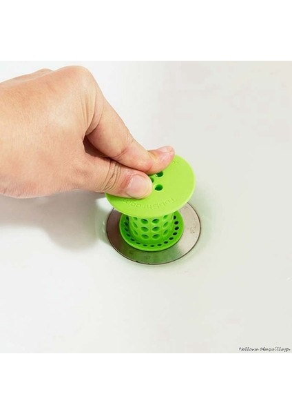 Mavi Stil Banyo Lavabo Tıkanıklık Önleyici Saç Tutucu Süzgeç Banyo Aksesuarları (Yurt Dışından) fırsatları