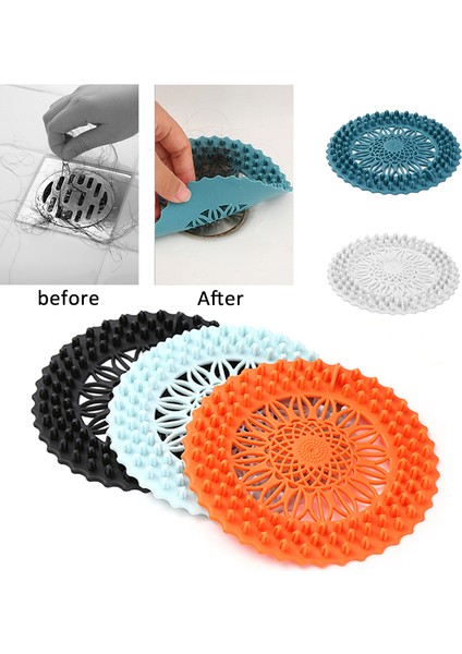 Turuncu Tarzı Süzgeç Örgü Kanal Mutfak Banyo Saç Tıkanıklığı Önleyici Aracı Sebze Yıkama Çöp Lavabo Zemin Tahliye Kapağı Filtre Saç Engelleyici (Yurt Dışından) fiyatları