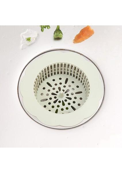 No.1 Tarzı Tıkanmayı Önleyen Zemin Gider Matı Silikon Kanal Ağzı Süzgeci Lavabo Filtresi Saç Tutucu Yakalayıcı Banyo Mutfak Gider Aksesuarı (Yurt Dışından)