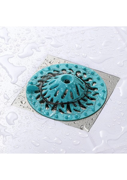 Pembe Tarzı 1 Parça Yüksek Lavabo Kanal Filtresi Zemin Süzgeci Su Tıkanıklığı Önleyici Banyo Duş Kapağı Mutfak Banyo Anti Tıkanma (Yurt Dışından) modelleri