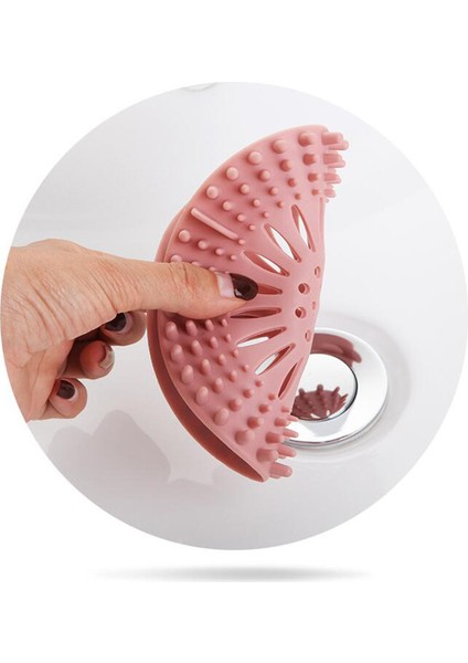 Gri Stil Banyo Duş Tabanı Tıkanmayı Önleyen Saç Tutucu Lavabo Tıkaç Kapağı Yıkama Lavabo Filtre Saç Tutucu (Yurt Dışından) indirimleri