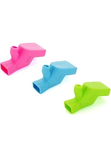 1set (3 Renk) Stili Silikon Çift Musluk Uzatıcı Su Musluğu Uzatma Filtre Duş Su Musluğu Banyo Musluk Uzatıcı Ev Mutfak Aksesuarları (Yurt Dışından)