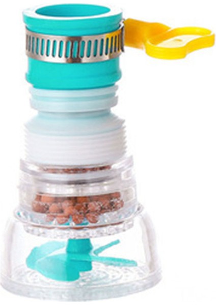 Mavi Stil Mutfak Su Filtresi Musluk Başlığı Artırıcı Duş Su Temiz Filtre 360 Derece Döner Nozul Aracı Musluk Uzantıları Aksesuarları (Yurt Dışından)