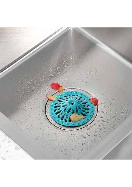 Beyaz Stil Evye Filtresi Duş Gideri Saç Tutucu Filtre Lavabo Mutfak Banyo Zemin Gideri Kapağı Universal Tıkanmayı Önleyici Evye Süzgeci (Yurt Dışından) fırsatları