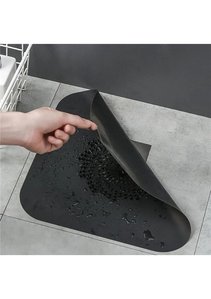 Siyah Stil Banyo Lavabo Gider Saç Tutucu Düzensiz Desen Banyo Tıpası Lavabo Süzgeci Mutfak Aksesuarı (Yurt Dışından) fiyatları