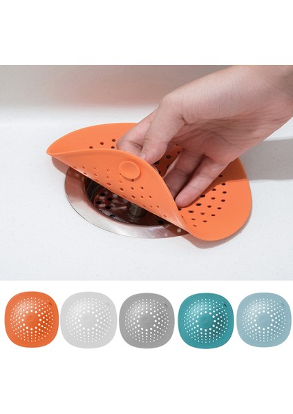 Gri 1 Adet Tarzı 14,4CMX14,4CM Lavabo Filtre Duş Gider Saç Tutucu Çöp Engelleyici Ev Mutfak Banyo Zemin Gider Kapağı Universal Tıkanıklık Önleyici Lavabo Süzgeci (Yurt Dışından) fiyatları