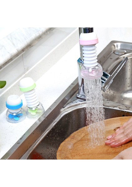Yeşil Stil Mutfak ve Banyo Aksesuarları Için Dönebilen Su Musluğu Uzatma Aparatı - Ev Aksesuarları (Yurt Dışından) fırsatları