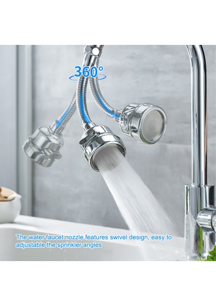 1 Stili Yazın 360 Derece Difüzör Döner Mutfak Aksesuarları Temizlik Meyve Sebze Araçları Musluk Duş Başlığı Filtre Su Akışı Musluk Köpürtücü (Yurt Dışından) indirimleri