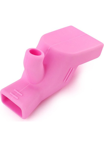 Pembe Tarzı Silikon Çocuk Banyo Musluk Uzatıcı Su Akışı Musluk Araçları Kauçuk El Yıkama Banyo Mutfak Araçları Aksesuarı (Yurt Dışından)