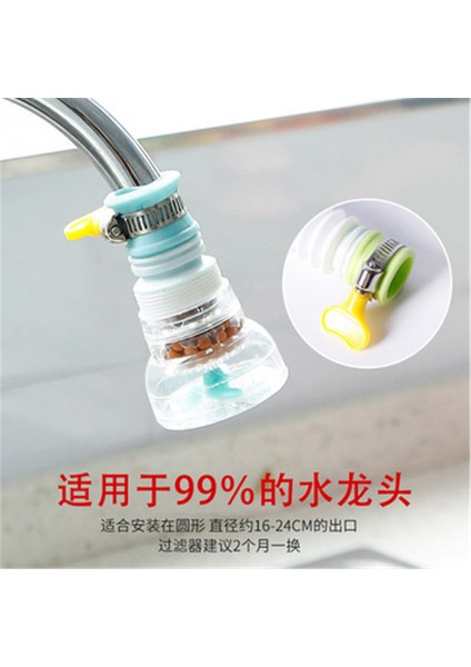 No.1 Tarzı Su Filtresi Aktif Karbon Su Arıtıcısı Mutfak Musluk Filtresi Banyo Bataryası Filtre Arıtma Ayarlanabilir Musluk Aracı Ev (Yurt Dışından) fiyatları