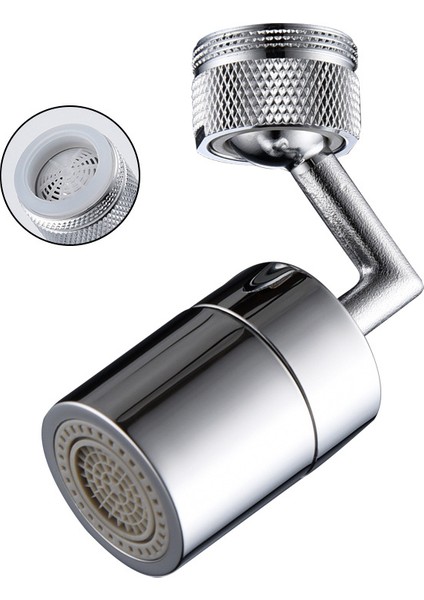 Bir Stil Evrensel Döner Lavabo Musluk Uzatıcı Lavabo Uzatma Döner Köpük Musluk Aerator Mutfak Banyo Lavabo Aksesuarları (Yurt Dışından)