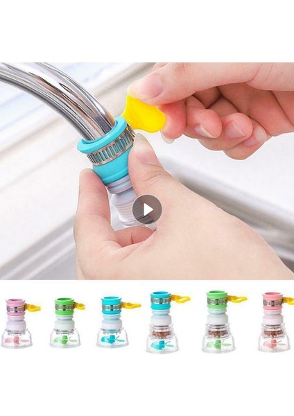 Gen1 Yeşil Stil Su Musluğu Uzatma Mutfak Ev Yayılabilir Musluk Sıçrama Filtre Çekilebilir Adaptör Ev Mutfak Banyo Aksesuarları (Yurt Dışından) indirimleri