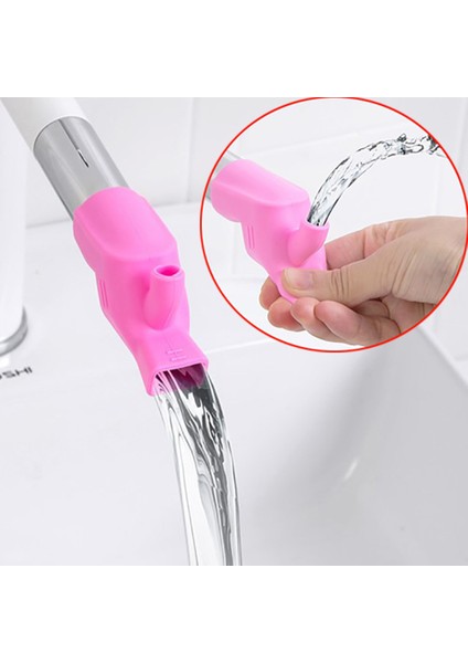 Yeşil Stil Çocuklar Için Silikon Su Musluğu Lavabo Uzatıcısı El Yıkama Kolay Kullanımı Bebek Yıkama Aksesuarı Mutfak Aracı (Yurt Dışından) indirimleri