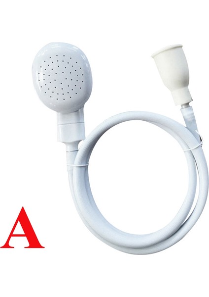 Bir stil Musluk uzatıcı Banyo Lavabo Musluk Duş Başlığı nozül Uzatma bağlayıcı Sprey Hortumu İtme Üzerine Mikser Kuaför Pet #116 (Yurt Dışından)