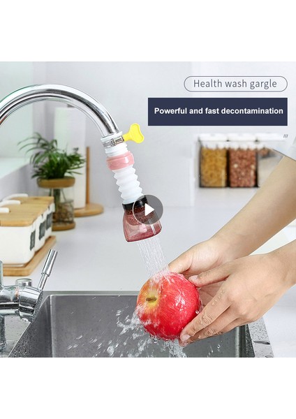 Gen2 Yeşil Stil 360 Derece Dönebilen Musluk Uzatıcı Adaptör Evrensel Sıçrama Önleyici Filtre Musluk Sprey Başlığı Geri Çekilebilir Musluk Uzatıcı Ev (Yurt Dışından) fırsatları