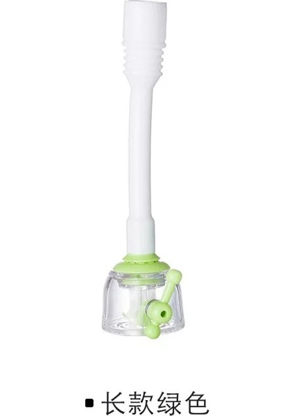 Yeşil Uzun Bölüm Stili 360 Derece Mutfak Musluğu Uzatıcı Ağ Su Cihazı Ayarlanabilir Su Geçirmez Sıçrama Mutfak Lavabo Musluk Banyo Uzatıcılar Filtre (Yurt Dışından)