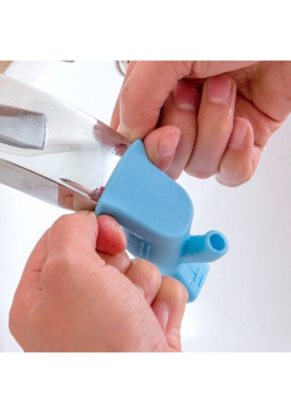 Yeşil Stil Yeni Silikon Musluk Uzatıcı Bebek Çocuk Su Menzili Musluğu Kauçuk El Yıkama Banyo Aksesuarı Mutfak Araçları (Yurt Dışından) indirimleri