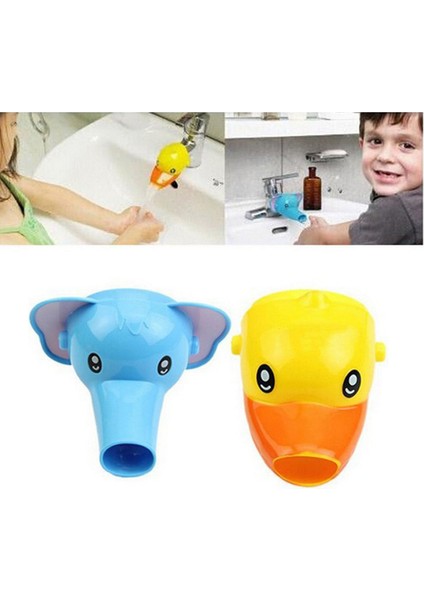 Sarı Stil Çocuklar Için Sevimli Çizgi Film Musluk Uzatıcısı Banyo Lavabosu Aksesuarları - El Yıkama (Yurt Dışından) modelleri