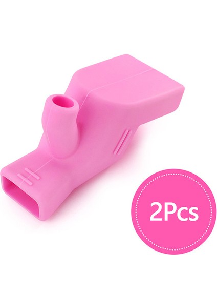 Pembe Tarzı Silikon Musluk Uzatma Su Akışı Uzatma Su Hane Musluğu El Yıkama Banyo Aksesuarı Mutfak Araçları (Yurt Dışından)