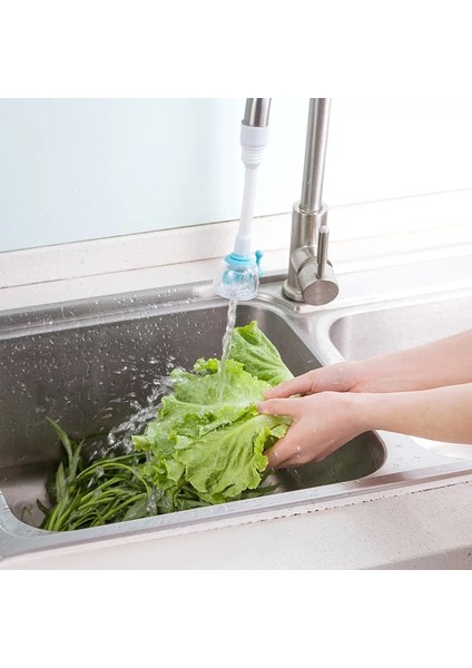 Pembe Uzun Bölüm Stili 360 Derece Mutfak Musluğu Uzatıcı Ağ Su Cihazı Ayarlanabilir Su Geçirmez Sıçrama Mutfak Lavabo Musluk Banyo Uzatıcılar Filtre (Yurt Dışından) modelleri