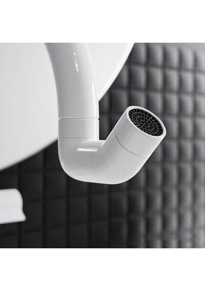 Beyaz Stil Ayarlanabilir Musluk Filtresi Banyo Aksesuarları Memesi Musluk Köpürtücü Mutfak Aletleri Musluk Aracı Sıçrama Geçirmez Musluk Uzatıcısı (Yurt Dışından)