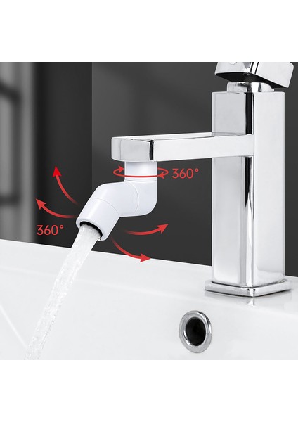 Beyaz Stil Ayarlanabilir Musluk Filtresi Banyo Aksesuarları Memesi Musluk Köpürtücü Mutfak Aletleri Musluk Aracı Sıçrama Geçirmez Musluk Uzatıcısı (Yurt Dışından) fırsatları