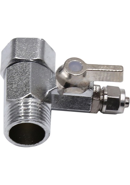 Resim Stili Olarak Banyo 3 Yollu Diverter Hortum Bataryası Bağlantı Fitting T Şekilli Adaptör Bağlantı Duş Kolu Tuvalet Su Arıtma Aksesuarları (Yurt Dışından)