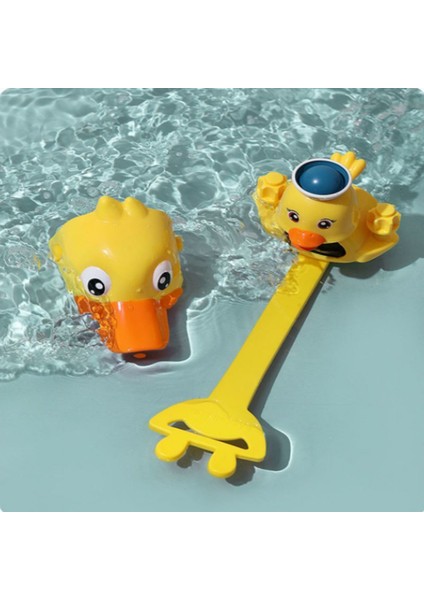 Mavi Sarı Stil Çocuk Lavabo Uzatma Aparatı Bebek El Yıkama Musluk Uzatma Ucu Sıçramayı Önleyen Karikatür Su Akıtma Çocukların Lavabo Uzantısı (Yurt Dışından) indirimleri