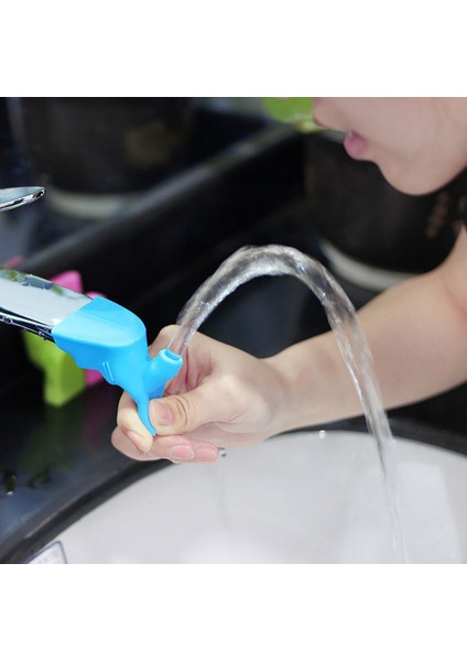 Pembe Tarzı Moda Musluğu Uzatma Silikon Eğlenceli Düz Renk Çocuklar Bebek Küvet El Yıkama Uzatıcı Banyo Lavabo Hediye Pratik 2019 (Yurt Dışından) modelleri