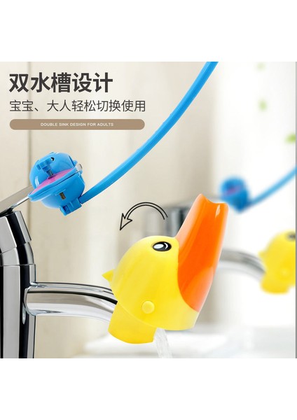 Pembe Yunus Stili Silikon Su Musluğu Uzatma Yüksek Elastik Çocuklar Yıkama Cihazı Banyo Mutfak Lavabo Musluk Kılavuzu Musluk Uzatıcılar (Yurt Dışından) fiyatları