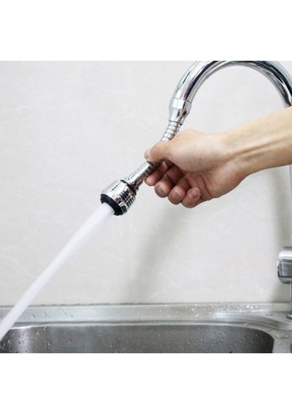 Bir Stil Mutfak Bataryası Uzatma Borusu 360 Derece Ayarlı Banyo Uzatma Su Musluğu Filtre Köpük Mutfak Bataryası Aksesuarları (Yurt Dışından) fırsatları