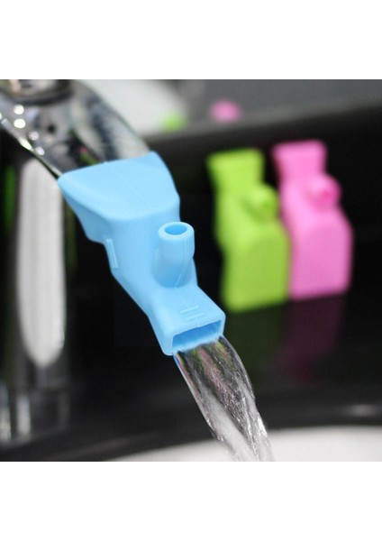 Pembe Tarzı Silikon Musluk Uzatıcı Su Musluğu Uzatma Lavabo Çocuklar Lavabo Uzatıcı Banyo Musluğu Mutfak Yıkama Musluğu Rehberi Cihazı G0P1 (Yurt Dışından) fırsatları