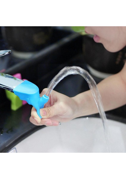 Pembe Tarzı Silikon Musluk Uzatıcı Su Musluğu Uzatma Lavabo Çocuklar Lavabo Uzatıcı Banyo Musluğu Mutfak Yıkama Musluğu Rehberi Cihazı G0P1 (Yurt Dışından) indirimleri