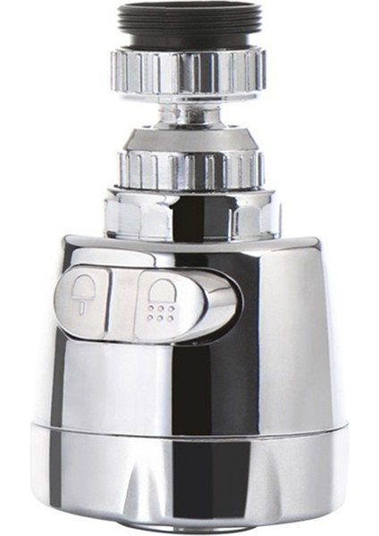 Bir Stil 1 Adet Ev Tipi Musluk Filtre Uzatıcı Döner Sıçrama Korumalı Su Musluğu Güçlendirici Duş Başlığı (Yurt Dışından)