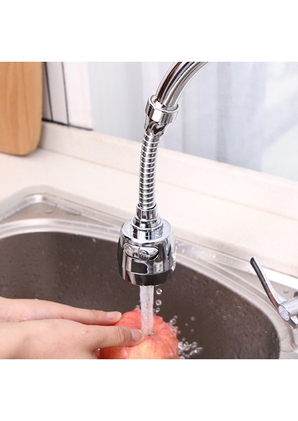 Bir Stil 1 Adet Ev Tipi Musluk Filtre Uzatıcı Döner Sıçrama Korumalı Su Musluğu Güçlendirici Duş Başlığı (Yurt Dışından) fırsatları