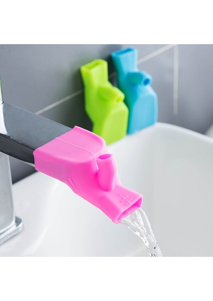 Yeşil Stil 1 Adet Yüksek Elastik Silikon Su Musluğu Uzatma Lavabo Çocuk Yıkama Cihazı Banyo Lavabo Musluk Kılavuzu Musluk Uzatıcılar (Yurt Dışından) fırsatları