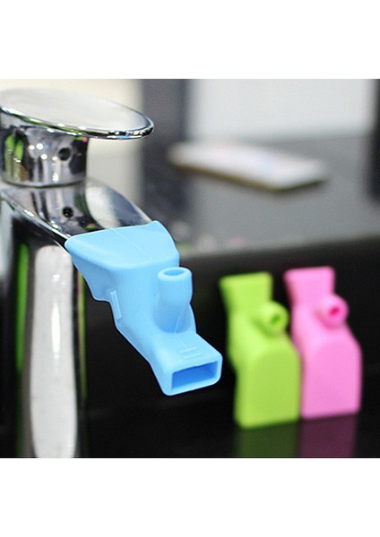 Yeşil Stil 1 Adet Yüksek Elastik Silikon Su Musluğu Uzatma Lavabo Çocuk Yıkama Cihazı Banyo Lavabo Musluk Kılavuzu Musluk Uzatıcılar (Yurt Dışından) indirimleri