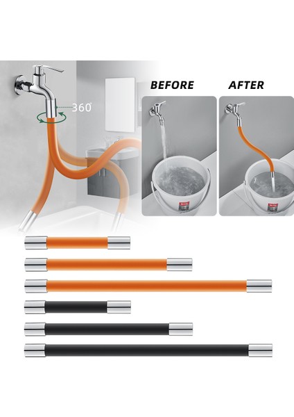 No.1 Tarzı Evrensel Musluk Uzatma Borusu Musluk Uzatma 360 Derece Dönebilen Esnek Mutfak Banyo Aksesuarları (Yurt Dışından) fiyatları