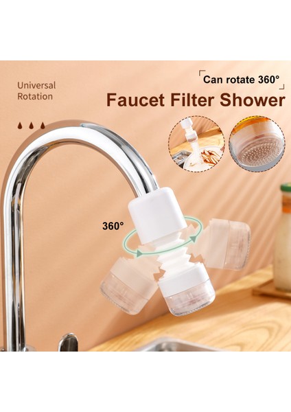 Beyaz Stil Ayarlanabilir Musluk Uzatma Banyo Bataryaları Ağızlık Su Musluğu Uzatma Filtre Mutfak Bataryaları Aksesuarları - E-Ticaret Başlığı (Yurt Dışından) modelleri