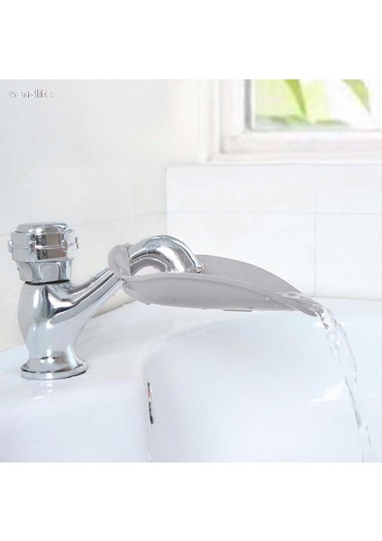 Pembe Tarzı Vanzlife Bebek El Yıkama Uzatıcı Musluk Uzantısı Uzun Plastik Kaşık Su Toplama El Su Toplayıcı (Yurt Dışından) indirimleri