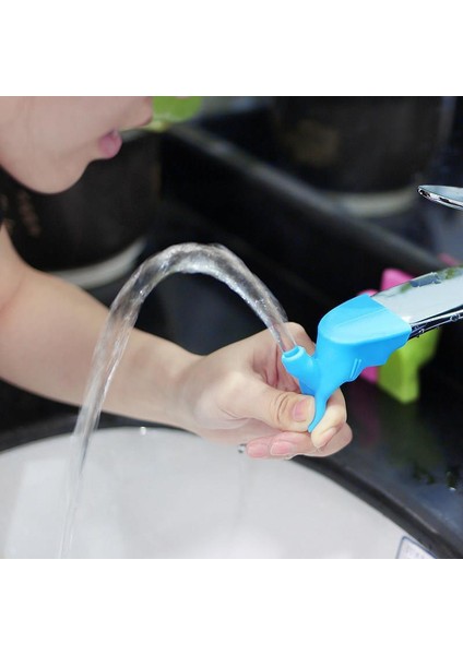 Yeşil Stil Mutfak Banyo Lavabo Için Esnek Ayarlanabilir Musluk Uzatıcı Silikon Malzeme Musluk Memesi Uzatıcı Mutfak Aksesuarları (Yurt Dışından) fırsatları