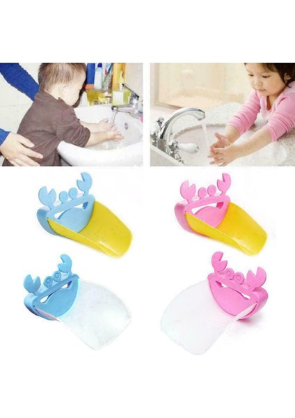 Pembe Beyaz Tarzı Çocuklar Için Musluk Uzatıcı Lavabo Kolu Su Banyo Eller Yıkama Oyuncak Banyo Ev Ev Eşyaları Musluk Uzatıcılar (Yurt Dışından) fiyatları