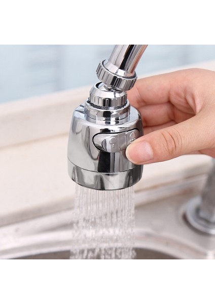 Uzun Stil 1 Parça Banyo Mutfak Için 360° Dönebilen Musluk Aparatı Esnek Musluk Spreyleri Musluk Sıçrama Koruyucu Filtre Musluk Uzatıcısı (Yurt Dışından) modelleri