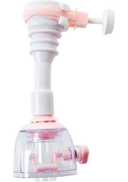 Kısa Pembe Tarzı 1 Adet Ayarlanabilir Lavabo Musluk Püskürtücü Musluk Uzatıcı Filtre Tk Uzatıcı Su Filtresi Duş Banyo Mutfak Aksesuarları (Yurt Dışından)