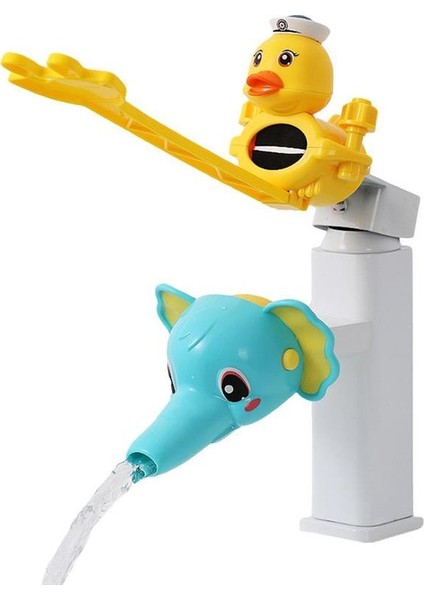 J Tarzı Çizgi Film Silikon Musluk Uzatıcı Çocuklar Su Musluğu Banyo Mutfak Lavabo Musluk Kılavuz Musluk Uzatıcısı Çocuklar Yıkama Lavabo Kolu (Yurt Dışından) fiyatları